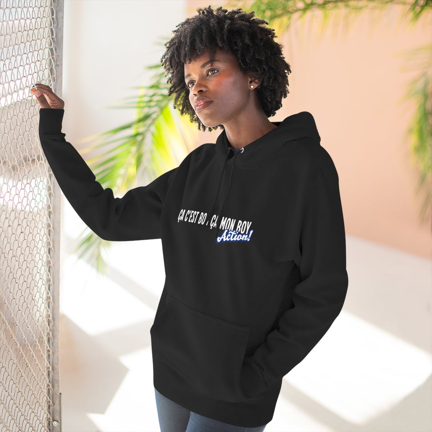 Hoodie Action! «Heavy Metal» double face Édition Limitée