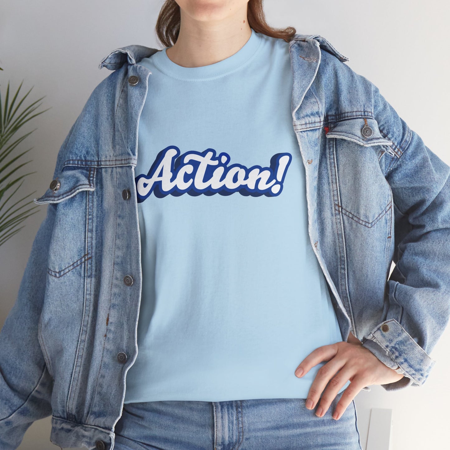 T-shirt unisexe « Action! » – Édition Limitée