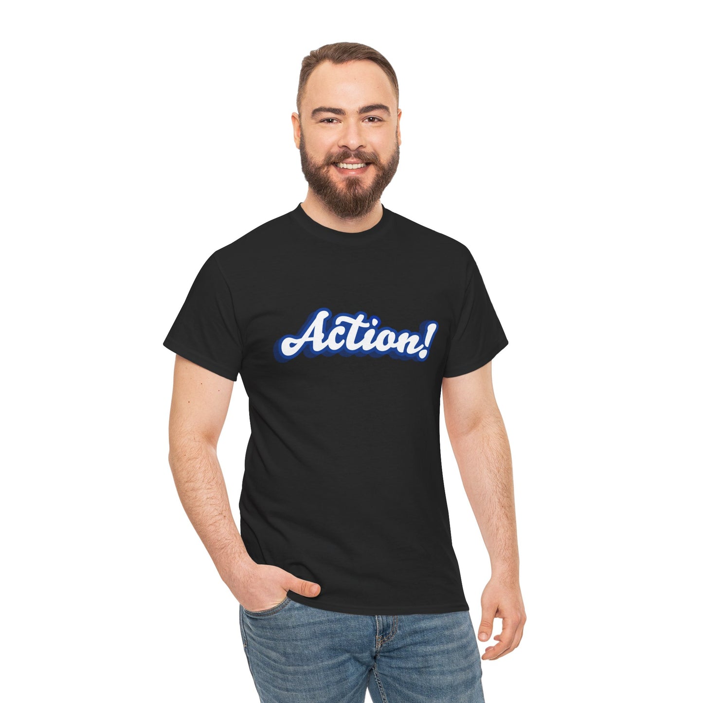 T-shirt unisexe « Action! » – Édition Limitée