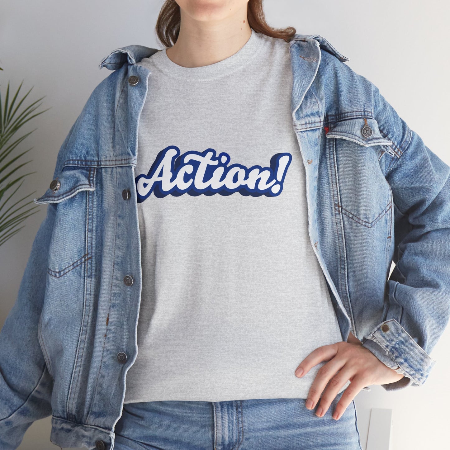 T-shirt unisexe « Action! » – Édition Limitée