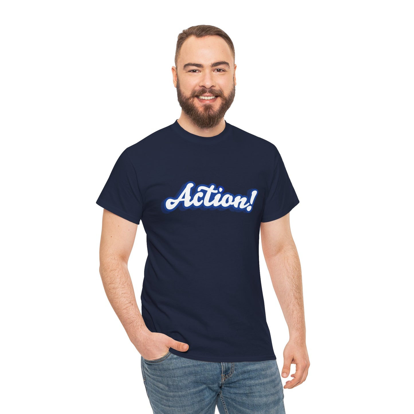 T-shirt unisexe « Action! » – Édition Limitée