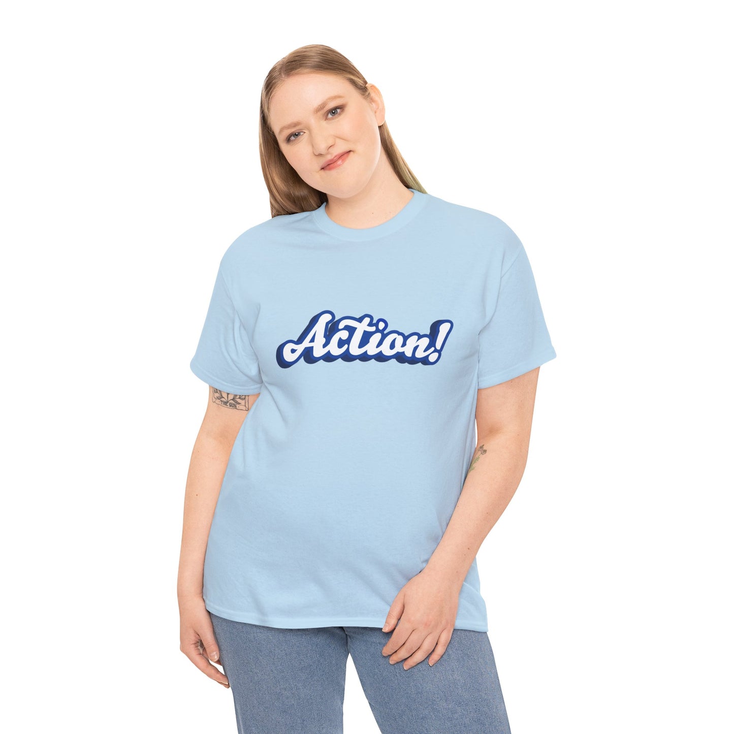 T-shirt unisexe « Action! » – Édition Limitée