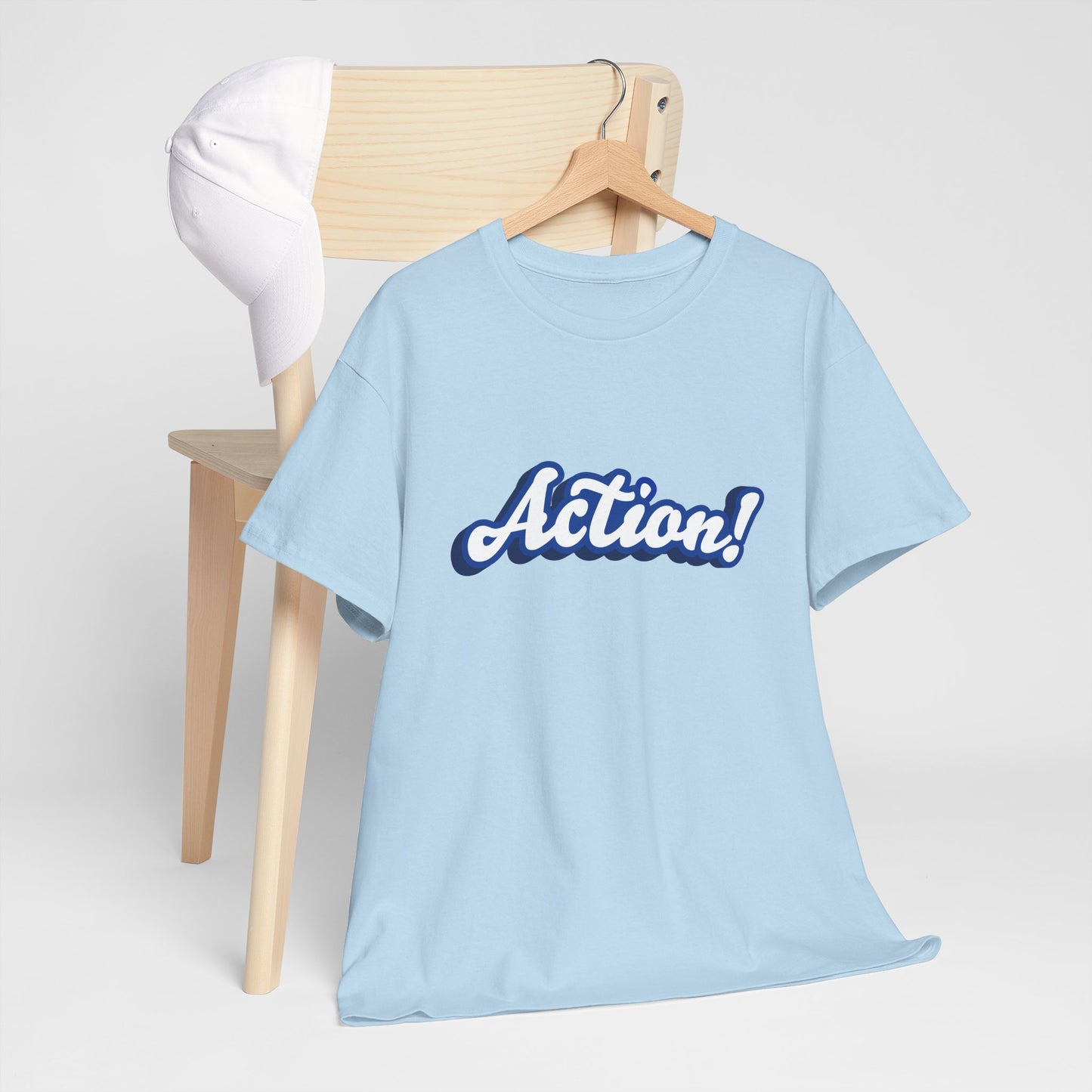 T-shirt unisexe « Action! » – Édition Limitée