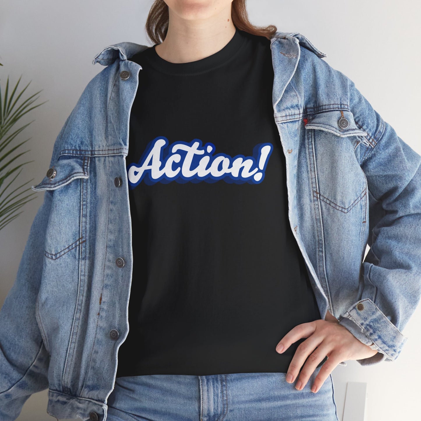 T-shirt unisexe « Action! » – Édition Limitée