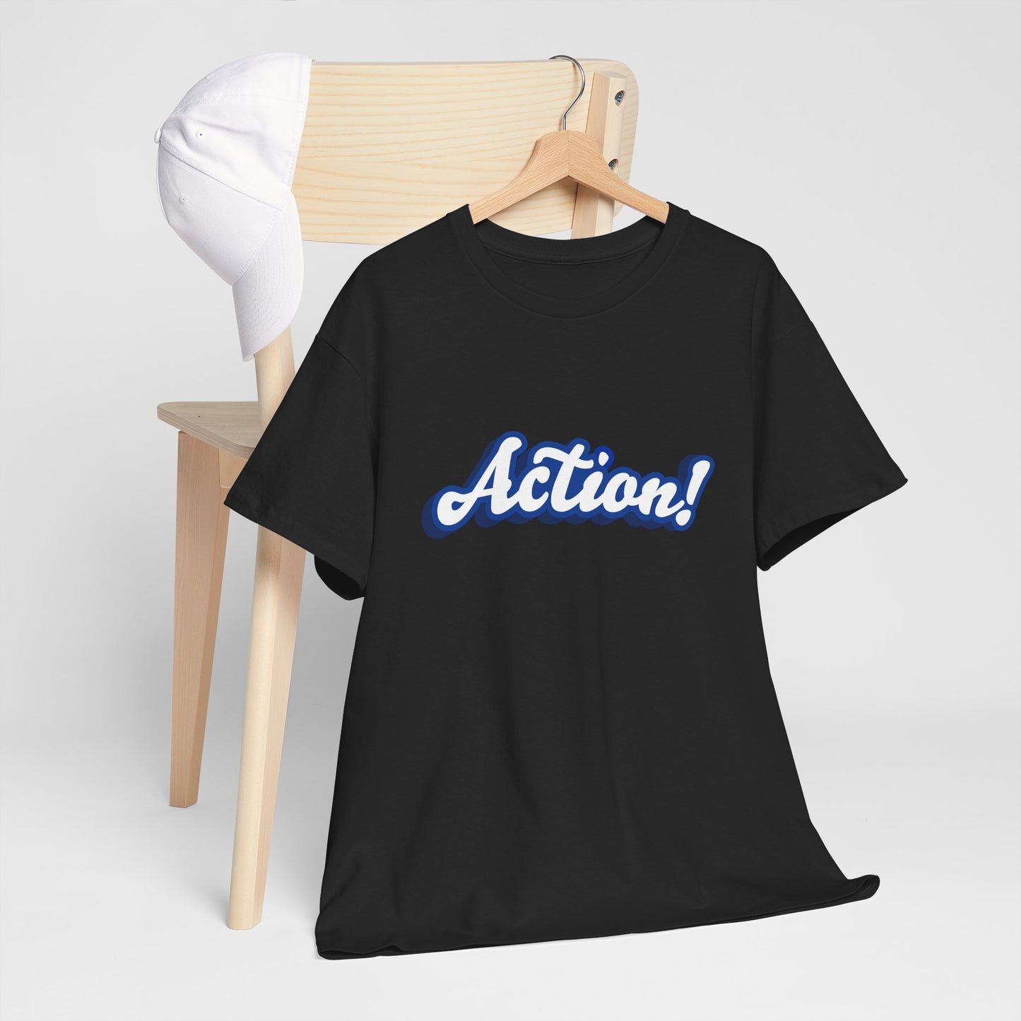 T-shirt unisexe « Action! » – Édition Limitée