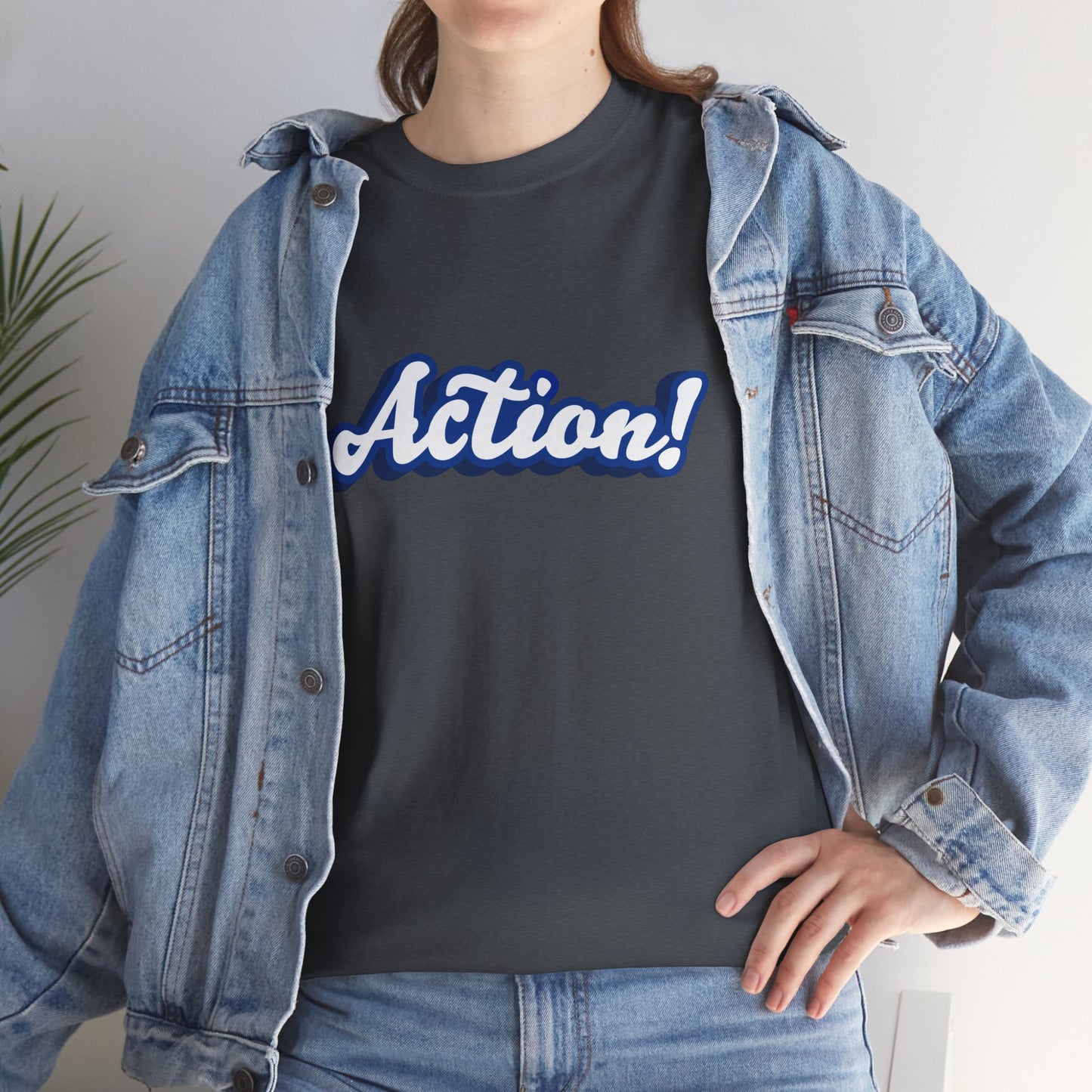 T-shirt unisexe « Action! » – Édition Limitée