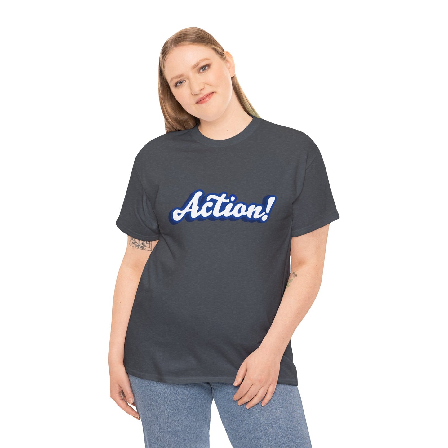 T-shirt unisexe « Action! » – Édition Limitée