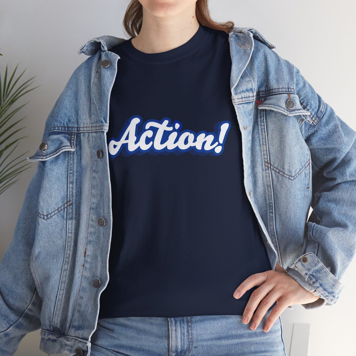 T-shirt unisexe « Action! » – Édition Limitée