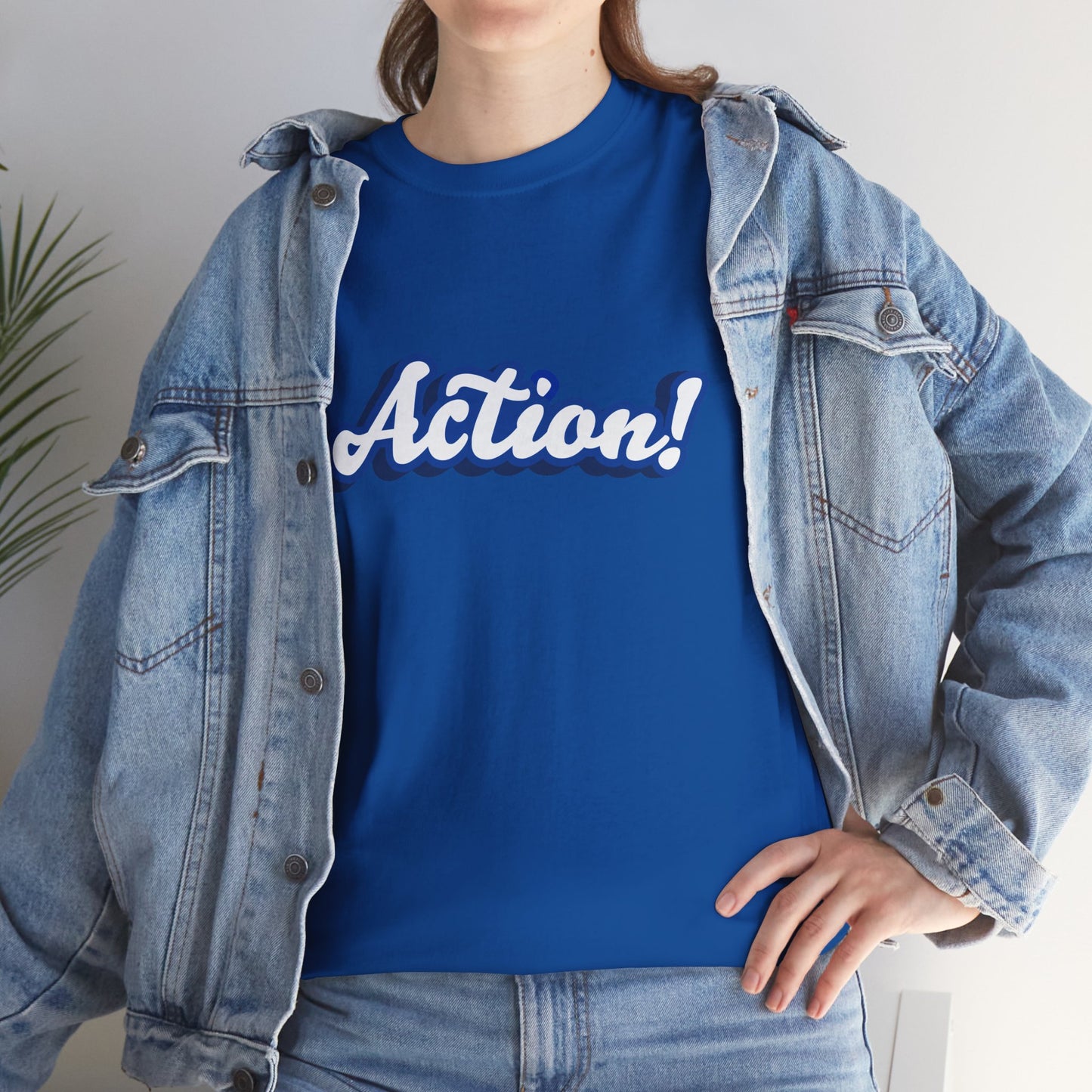 T-shirt unisexe « Action! » – Édition Limitée