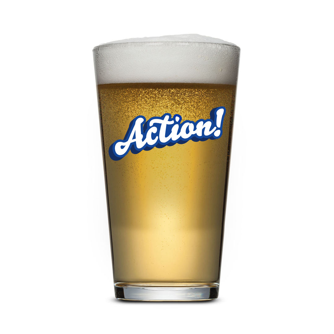 Verre à bière «Action!»