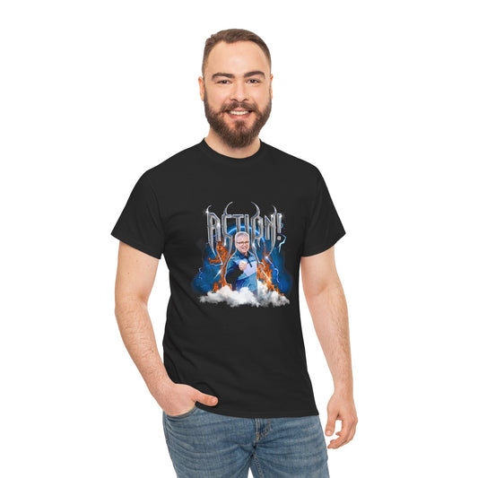 T-shirt unisexe Action! « Heavy Métal » Édition Limitée