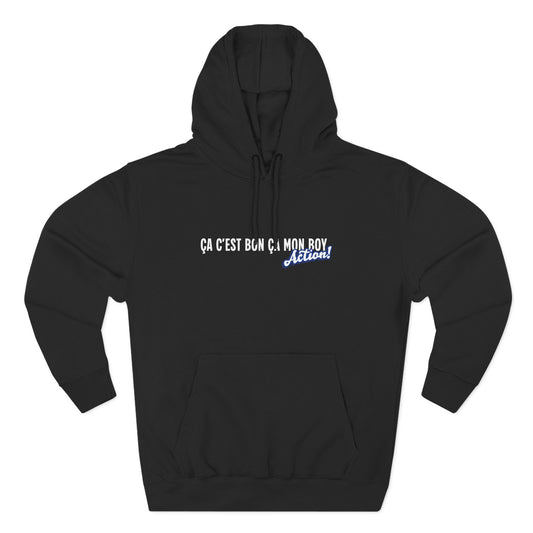 Hoodie Action! «Heavy Metal» double face - Édition Limitée
